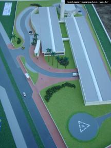 Foto de maquete fisica de Prédios Públicos produzida para o cliente Alleanza Projetos e Consultoria, localizada na cidade de Itajaí/SC
