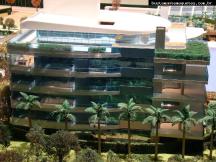 Foto de maquete fisica de Edifícios Residenciais produzida para o cliente Taroii Investment Group, localizada na cidade de Itajaí/SC