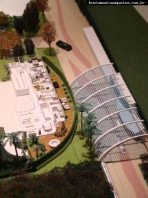 Foto de maquete fisica de Edifícios Residenciais produzida para o cliente Taroii Investment Group, localizada na cidade de Itajaí/SC