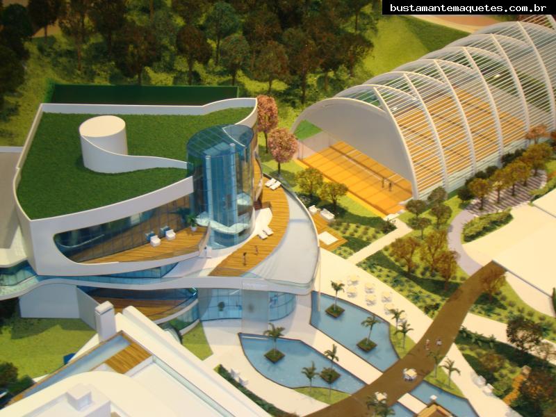 Foto de maquete fisica de Edifícios Residenciais produzida para o cliente Taroii Investment Group, localizada na cidade de Itajaí/SC