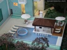Foto de maquete fisica de Edifícios Residenciais produzida para o cliente CETOR Engenharia, localizada na cidade de Blumenau/SC