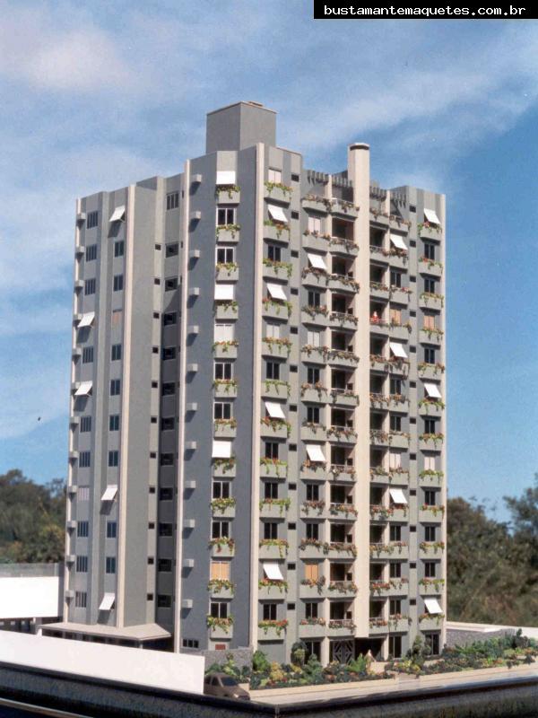 Foto de maquete fisica de Edifícios Residenciais produzida para o cliente [Não Cadastrado], localizada na cidade de Joinville/SC