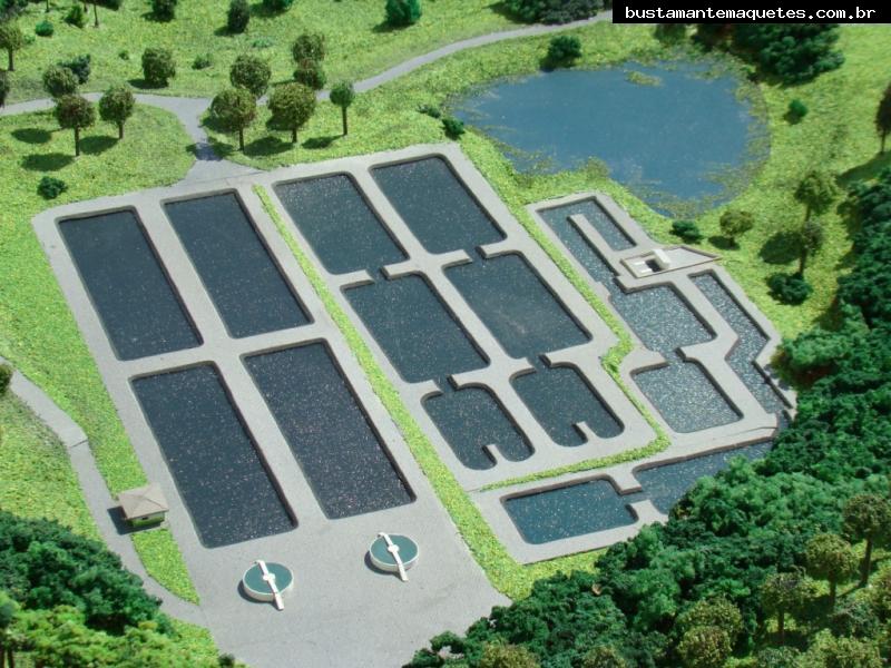 Foto de maquete fisica de Indústrias produzida para o cliente REVITA Engenharia Ltda., localizada na cidade de São Leopoldo/RS