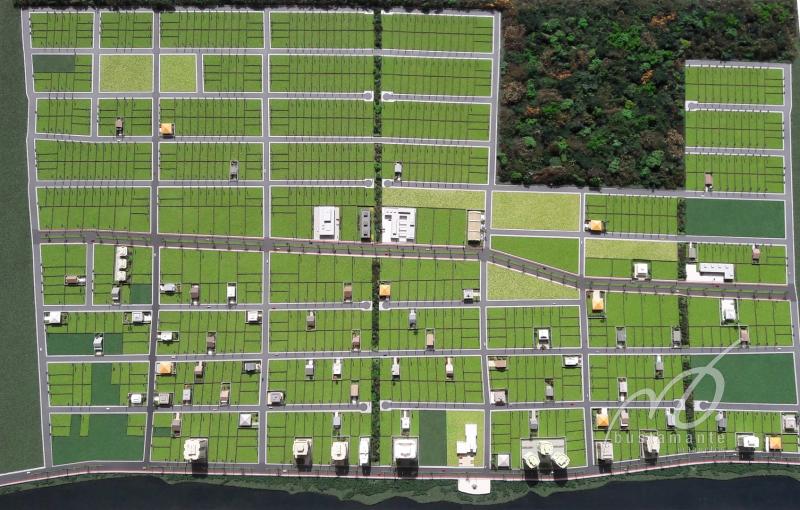 Foto de maquete fisica de Urbanismo produzida para o cliente [Não Cadastrado], localizada na cidade de Barra Velha/SC
