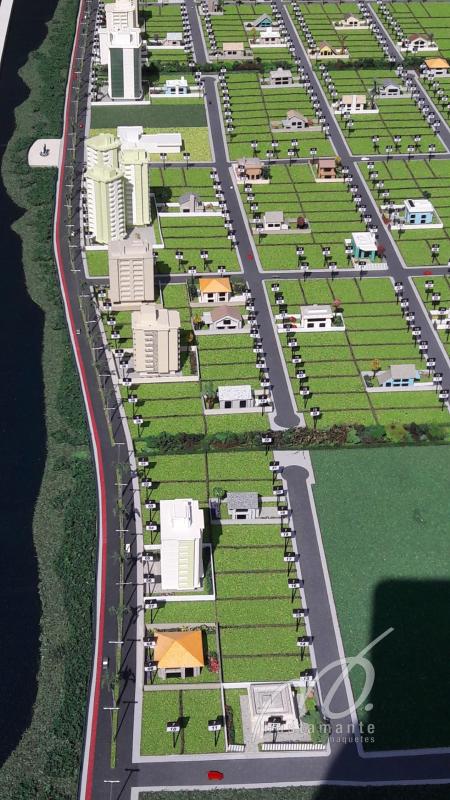 Foto de maquete fisica de Urbanismo produzida para o cliente [Não Cadastrado], localizada na cidade de Barra Velha/SC