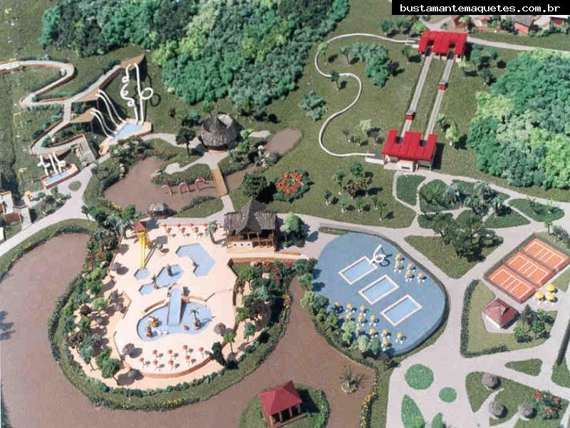 Foto de maquete fisica de Parques produzida para o cliente [Não Cadastrado], localizada na cidade de Balneário Camboriú/SC