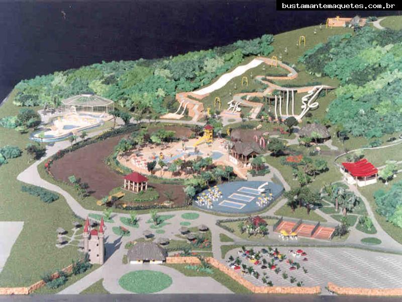 Foto de maquete fisica de Parques produzida para o cliente [Não Cadastrado], localizada na cidade de Balneário Camboriú/SC