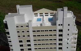 Foto de maquete fisica de Edifícios Residenciais produzida para o cliente [Não Cadastrado], localizada na cidade de Florianópolis/SC