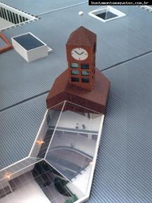 Foto de maquete fisica de Edifícios Comerciais produzida para o cliente Breithaupt Comercial Ltda., localizada na cidade de Jaraguá do Sul/SC