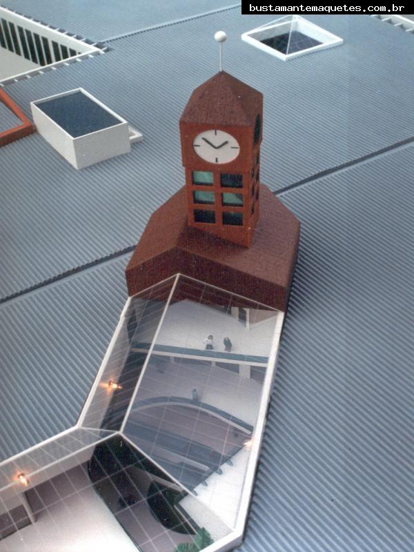 Foto de maquete fisica de Edifícios Comerciais produzida para o cliente Breithaupt Comercial Ltda., localizada na cidade de Jaraguá do Sul/SC